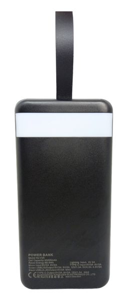 Power Bank 30000 mAh 22,5W реальная ёмкость PZX V25 зарядка внешний аккумулятор cертифицированный павербанк 00878 фото