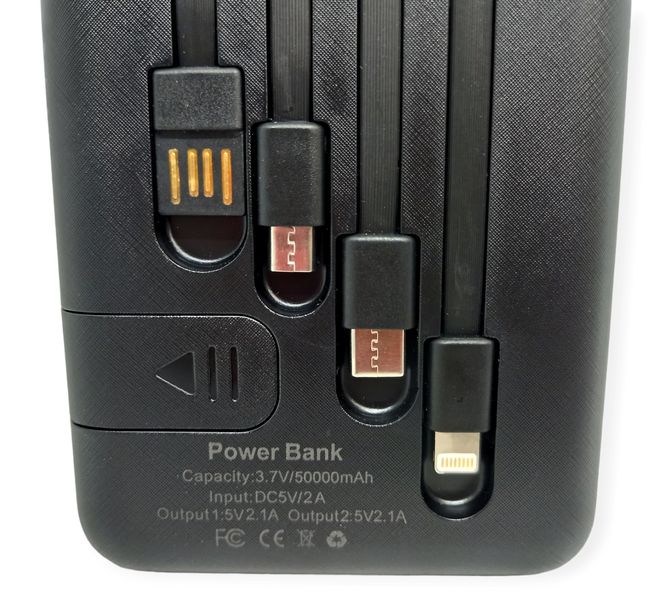 Power Bank 50000 mAh QC 22.5W реальная ёмкость Blic BPW2 зарядка внешний аккумулятор cертифициров. павербанк 00879 фото