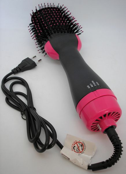 Фен щетка стайлер расчёска для сушки и укладки волос One Step Hair Dryer and Styler 3 в 1 1613613541 фото