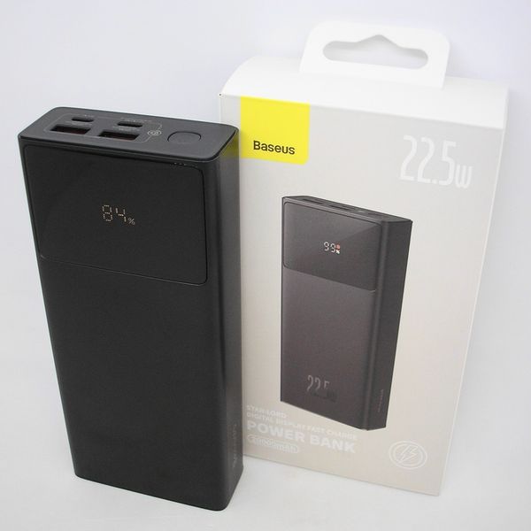 Power Bank 20000 mAh 22,5 W BASEUS быстрая зарядка внешний аккумулятор павербанк  1727646799 фото