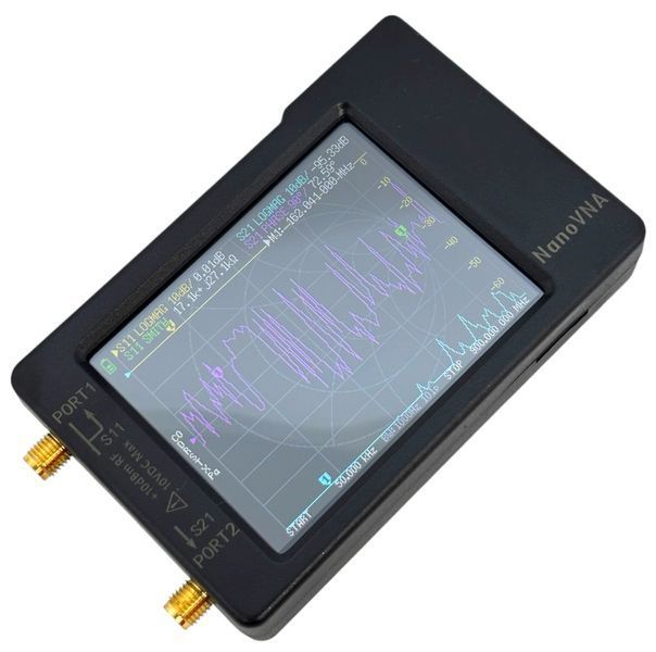Аналізатор спектру векторний Seesii NanoVNA LiteVNA 50 кГц-6,3 ГГц SMA female від type-с 01300 фото