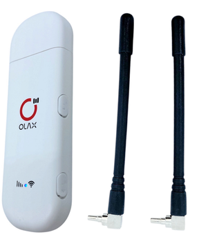 Роутер модем WIFI 4G Olax Олакс F 90 MIMO сім карта 2 виходи під антену +  2 антени по 5 дбi 01152 фото