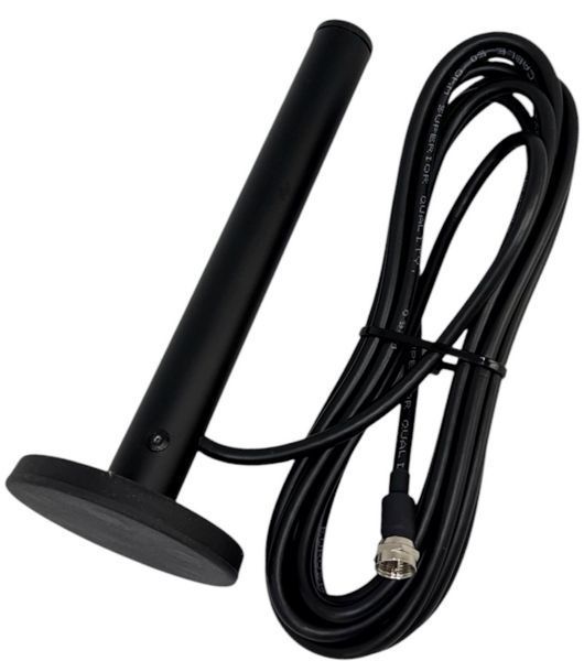 4G LTE антена для автомобіля 10 dBi 880&ndash;2700 МГц F Male (тато) з потужним магнітним кріпленням та кабелем 3 м 1672 фото