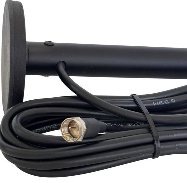 4G LTE антена для автомобіля 10 dBi 880&ndash;2700 МГц F Male (тато) з потужним магнітним кріпленням та кабелем 3 м 1672 фото