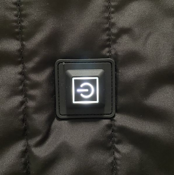 Жилет з підігрівом жилетка нагріваюча 5 зон обігріву від powerbank USB XL 50 унісекс електрожилетка 01334 фото