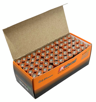 Батарейки Kelecell Келесел Heavy Duty AAA R03 1.5V мініпальчикові сольові Карбон-Цинк Carbon-Zinc 60 шт 1701 фото