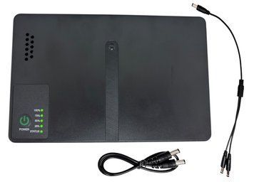 Джерело безперебійного живлення 5600 mah USB, 5V, 9V, 12V для роутера та іншої техніки ДБЖ UPS DC1018L павербанк УПС 01359 фото