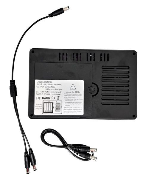 Джерело безперебійного живлення 8800 mah USB, 5V, 9V, 12V для роутера та іншої техніки ДБЖ UPS DC1018L павербанк УПС 01360 фото