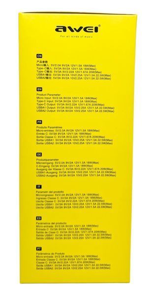 Power Bank 100000 mAh 22,5W з кабелем Type-C P101K зарядка зовнішній акумулятор павербанк швидка зарядка 01363 фото
