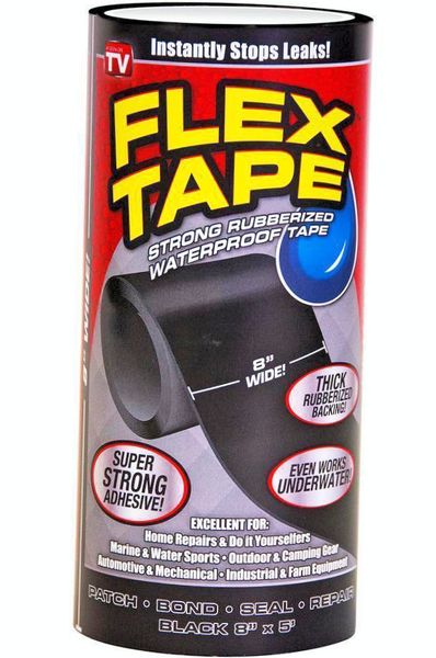 Стрічка Flex скотч Flex Tape 20 х 150 см клейка міцна водонепроникна ізоляційна 1455763469 фото