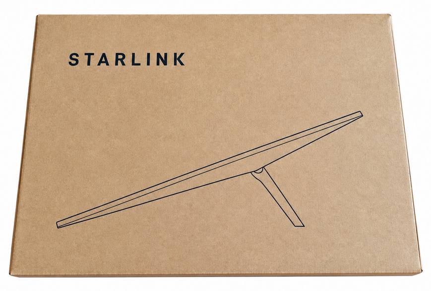Супутникова система Старлінк Starlink Gen 3 REV4 Standard Kit ROAM Wi-Fi 6 з роутером та 2 Ethernet портами без акаунта 1677 фото