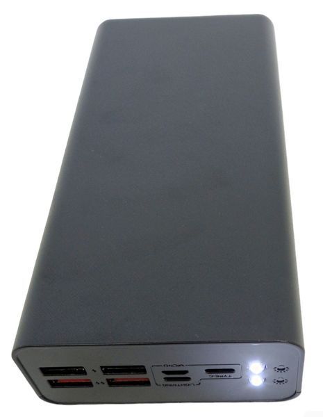 Power Bank 40000 mAh 2 А реальна ємність XO PR124 зарядка зовнішній акумулятор павербанк сертифікований 00816 фото