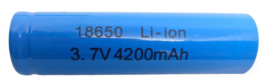 Аккумулятор комплект 4 штуки 18650 3.7 V 4200 mAh реально около 700 mAh батарея литий-ионная Li-Ion 00610 фото