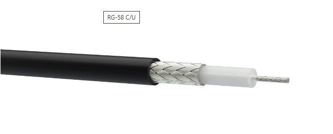 Антенний коаксіальний кабель Одескабель RG-58 C/U 50 Ом мідний багатожильний для модемів роутерів 200 м 1695 фото