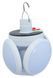 Лампа на акумуляторі + сонячна батарея з підвіскою ЛЕД LED Solar Emergency Charging Lamp ромашка 01314 фото 4
