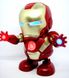 Робот железный человек танцующий интерактивная игрушка с музыкой Iron Man светящаяся игрушка супер герой 1516306786 фото 2