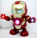 Робот залізна людина танцює інтерактивна іграшка з музикою Iron Man світиться іграшка супер герой 1516306786 фото 1