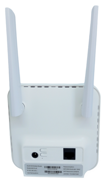 4G WIFI роутер модем маршрутизатор Olax AX6 PRO з 3G 4G модемом дві антени акумулятор 1880502109 фото