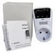 Реле напряжения 16А 3680W 150-280 V евро вилка регулируемое с дисплеем HLP02 01370 фото 2