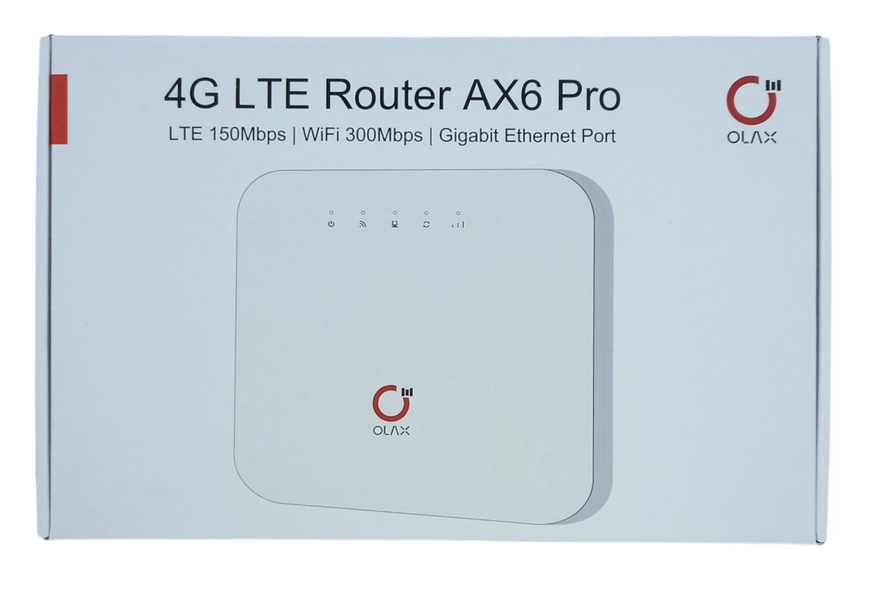 4G WIFI роутер модем маршрутизатор Olax AX6 PRO з 3G 4G модемом дві антени акумулятор 1880502109 фото