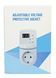 Реле напряжения 16А 3000W 100-300 V евро вилка с термозащитой с дисплеем регулируемое TOMZN 01371 фото 5
