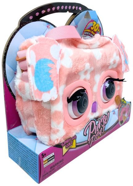 Сумочка Purse Pets коала Bamboo Boo Koala моргают глазки издает звуки и мелодии розовая 01008 фото