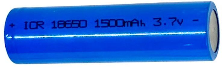 Акумулятори Li-ion 18650 3.7V 1500 mAh 2 шт плоский контакт без виступу для павербанків електроніки акумуляторних збірок портативних пристроїв 01421 фото