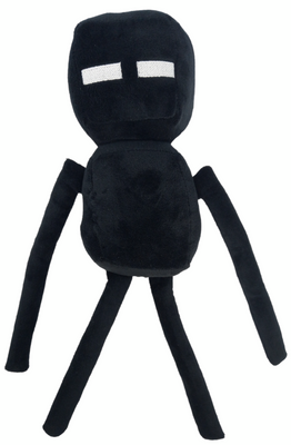 Ендермен майнкрафт чорний моб м'яка іграшка 38 см Мандрівник Краєм Minecraft майнкрафт 1833829915 фото