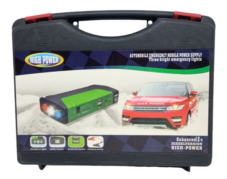 Пускозарядное автомобильное устройство 50800 mAh для авто с аккумулятором мощный павербанк повербанк Power 00803 фото