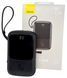 Power Bank 10000 mAh 15W BASEUS реальная емкость с кабелем внешний аккумулятор павербанк 01379 фото 1