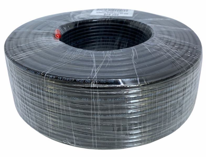 Кабель Finmark Фінмарк RG 58 V 70 50 Ом антенний для модемів і роутерів 100 метрів 01226 фото
