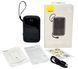 Power Bank 10000 mAh 15W BASEUS реальная емкость с кабелем внешний аккумулятор павербанк 01379 фото 2