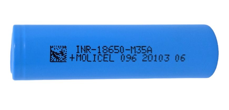 Акумулятор високострумовий Molicel INR-18650-M35A 3.7 V 3500 mAh батарея літій-іонна Li-Ion 00808 фото