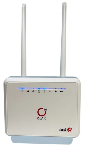 Мобільний 4G LTE Wi-Fi роутер OLAX Олакс MC80 Cat 6 з SIM картою модемом акумулятором 5200 мАг та гігабітними портами LAN/WAN 1763 фото