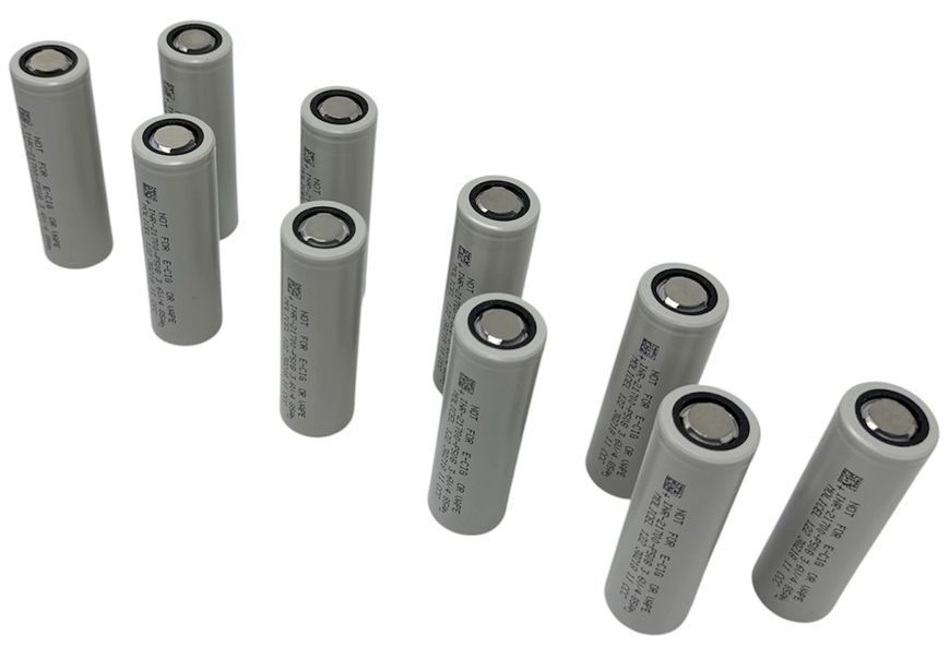 Акумулятори Li-Ion Molicel Молісел P50B 21700 5000 mAh 3.6V комплект 10 штук 01430 фото