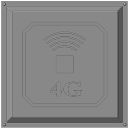 Антенна для интернета 4G Квадрат панельная 17 Дбi LTE GSM 2G, 3G, 4,5G, 5G 824-960 / 1700-2700 мГц 1259874840 фото