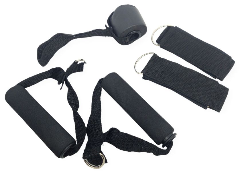 Эспандер  для фитнеса и силовых упражнений трубчатый 11 в 1 Ares Active Resistance Bands Set 00687 фото