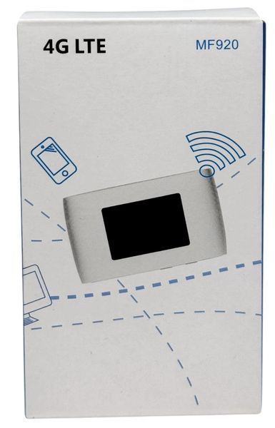 Мобільний роутер ZTE MF920V для мереж 3G і 4G з вайфаєм до 150 Мбіт/с двома антенними роз&rsquo;ємами та двома антенами 5 дБі для київстар лайф водафон 1957 фото