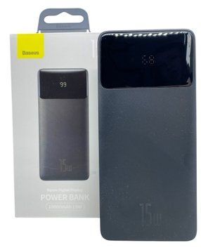 Power Bank 10000 мАh 15 Вт BASEUS реальна ємність швидка зарядка зовнішній акумулятор павербанк 01032 фото