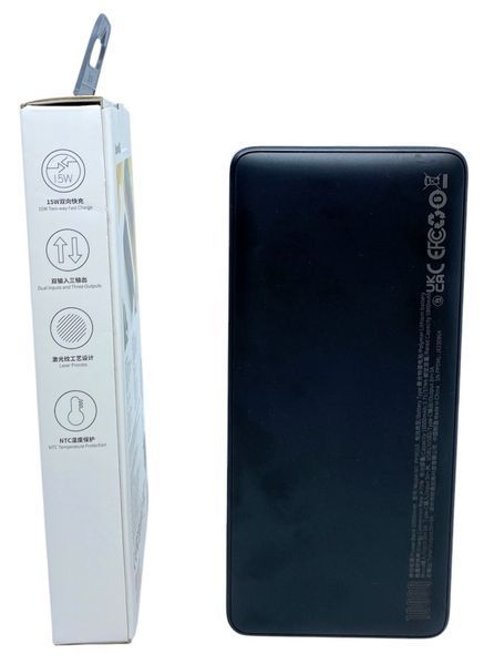 Power Bank 10000 mAh 15 W BASEUS реальная ёмкость быстрая зарядка внешний аккумулятор павербанк 01032 фото